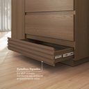 Ver imagem 6 de Cômoda Sapateira 1 Porta 4 Gavetas Samambaia CabeCasa MadeiraOriginals