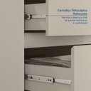 Ver imagem 5 de Cômoda Sapateira 1 Porta 4 Gavetas Samambaia CabeCasa MadeiraOriginals Branco/Off White
