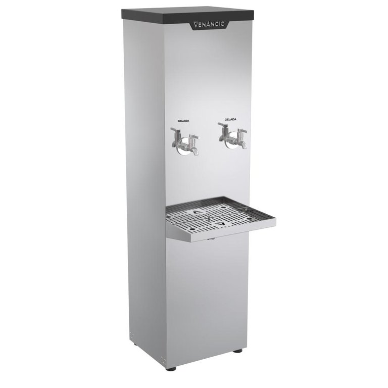 Bebedouro Industrial 25 Litros Venâncio Inox 2 Torneiras Geladas 127v Bi25l-50682