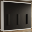 Ver imagem 1 de Guarda-roupa Casal 6 Portas Batentes Venus Madesa