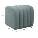 Ver imagem 4 de Puff para Sala de Estar Tube Boucle Azul