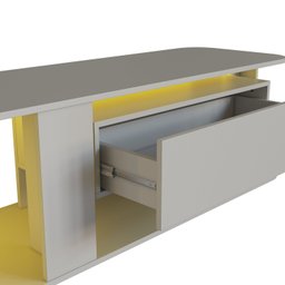 Rack para Tv até 65 Polegadas com 1 Gaveta e Iluminação em Led Rgb Ra0180 - 7