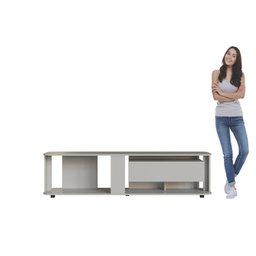 Rack para Tv até 65 Polegadas com 1 Gaveta e Iluminação em Led Rgb Ra0180 - 13