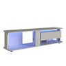 Rack para Tv até 65 Polegadas com 1 Gaveta e Iluminação em Led Rgb Ra0180 - 9