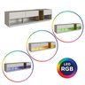Rack para Tv até 65 Polegadas com 3 Gavetas e 1 Nicho com Iluminação em Led Rgb Ra8001 - 12