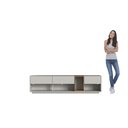 Ver imagem 7 de Rack para Tv até 65 Polegadas com 3 Gavetas e 1 Nicho com Iluminação em Led Rgb Ra8001