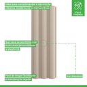 Ver imagem 5 de Kit com 7 Painéis Decorativos Central Madri MDF BP 1 Face Revestido em Filme Polímero Gianduia Ecorevest