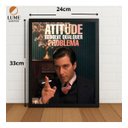 Ver imagem 2 de Quadro Motivacional Atitude Resolve Qualquer Problema Preto
