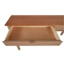 Ver imagem 6 de Escrivaninha Mesa Escritório de com Coleção Gava 140cm Marrom Yucatan