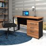 Mesa de Escritório 1,20m com Gaveteiro 3 Gavetas F5 - 1