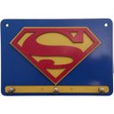 Ver imagem 1 de Porta Chaves de Parede Decorativo Super Homem Mdf 20x13,5cm