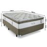 Cama Box Casal Molas Ensacadas 138x188cm Imperatore Eco Bamboo - 3