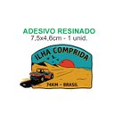 Ver imagem 5 de Adesivo Resinado Ilha Comprida 74km Brasil Decorativo 3d