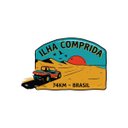 Ver imagem 1 de Adesivo Resinado Ilha Comprida 74km Brasil Decorativo 3d