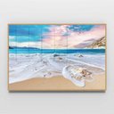 Ver imagem 3 de Quadro Decorativo Paisagem Praia Mar Sala Quarto Casa Escritório