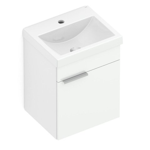 Gabinete Like com 1 Porta 410x340 com Lavatório Like Branco