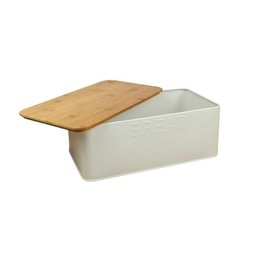 Conjunto Porta Pão Bambu 3 Potes White Bh23353 - 2