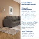 Ver imagem 7 de Sofá de Canto Orquídea 5 Lugares em Linho CabeCasa MadeiraOriginals