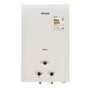 Ver imagem 3 de Aquecedor Agua Gás Rinnai Mecânico Pilha REUM15 15L Branco - Branco - Gn