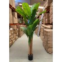 Ver imagem 5 de Bananeira Artificial Grande Planta Decoração com 1.90m, Planta Decorativa para Casa e Eventos.
