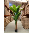 Ver imagem 4 de Bananeira Artificial Grande Planta Decoração com 1.90m, Planta Decorativa para Casa e Eventos.