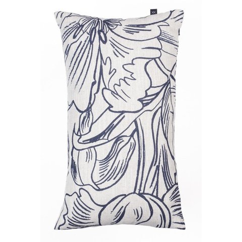 Almofada Floral Organico 30X50: Verde Oliva