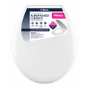 Ver imagem 1 de Assento Sanitario Almofadado Oval Branco Atlas