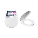 Ver imagem 3 de Assento Sanitario Almofadado Oval Branco Atlas