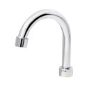 Ver imagem 1 de Tubo Bica Torneira Lavatório Arejador Fixo Inox Cromado