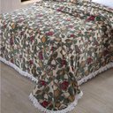 Ver imagem 3 de Colcha Chenille Canelada Rafaella 220x240cm Verde Jolitex