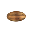 Ver imagem 1 de Tábua Saladeira Oval de Servir M – Madeira de Teca 55x30x2cm