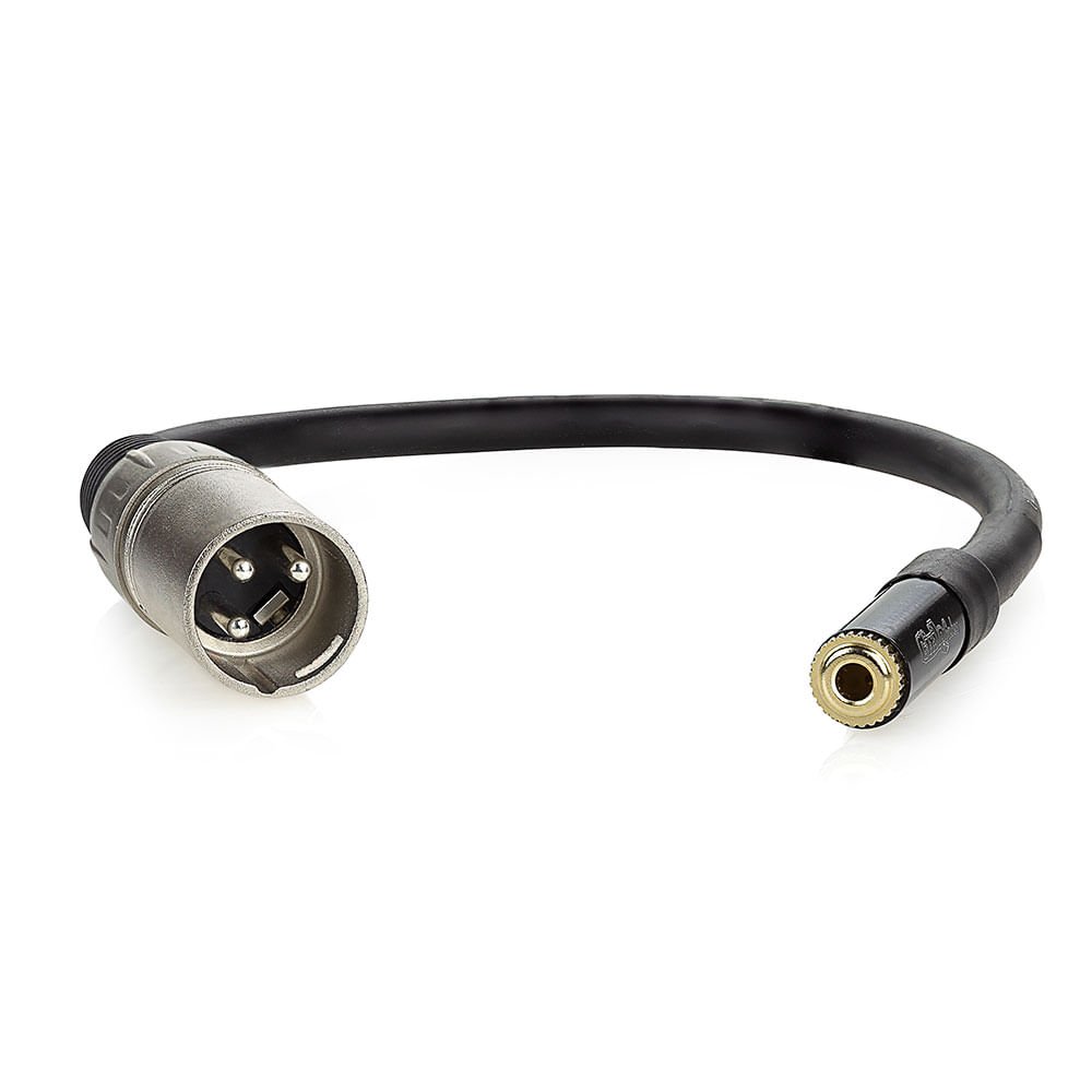 Cabo Adaptador P2 Femea para Xlr Macho - 50 Cm