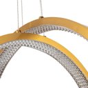 Ver imagem 4 de Lustre Pendente Nordecor Lian On 2199 Dourado Led Bivolt