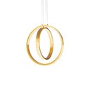 Ver imagem 1 de Lustre Pendente Nordecor Lian On 2199 Dourado Led Bivolt