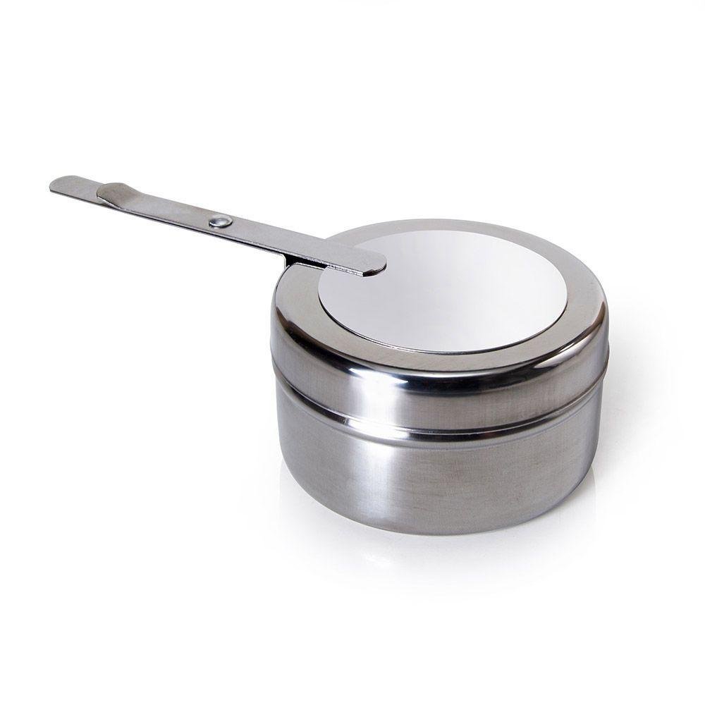 Rechaud Aço Inox Retangular 3 Cubas Gourmet Mix - 8