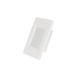 Balizador Blumenau Litten Embutir Led 2w Bivolt Branco 3000k Luz Amarela - 1