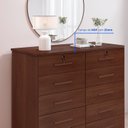 Ver imagem 4 de Cômoda 10 Gavetas 100% MDF Ryad