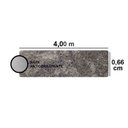 Ver imagem 3 de Passadeira Pratatêxtil 0,66m X 4,00m Antiderrapante.:cinza Escuro