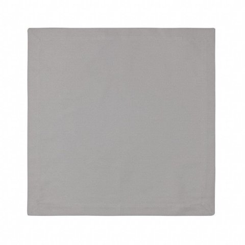 Guardanapo 4 Pcs Algodão - Cinza 45x45cm Copa & Cia