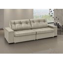 Ver imagem 4 de Sofá Retrátil e Reclinável 3 Lugares Veludo com Molas Orion 220cm