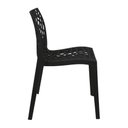 Ver imagem 3 de Cadeira Gruvyer Preta Sala Cozinha Jantar Preto