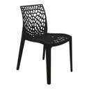 Ver imagem 1 de Cadeira Gruvyer Preta Sala Cozinha Jantar Preto