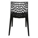 Ver imagem 4 de Cadeira Gruvyer Preta Sala Cozinha Jantar Preto