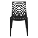 Ver imagem 2 de Cadeira Gruvyer Preta Sala Cozinha Jantar Preto