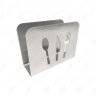 Porta Guardanapos de Mesa Cozinha Suporte Aço Inox 304 - Tubrax - 3