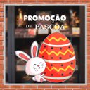 Ver imagem 1 de Adesivo para Vitrine Promoção Páscoa 7-Pequeno 45x50cm
