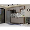 Ver imagem 1 de Cozinha Compacta 7 Peças sem Tampo e com Nicho Micoondas Luna Luciane Móveis