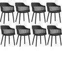 Ver imagem 1 de Kit com 8 Cadeiras para Sala de Jantar Marcela
