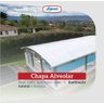 Chapa de Policarbonato Alveolar Uv 6mm 5,90x2,10m Leitosa - 6