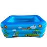 Piscina Inflável Infantil Retangular Suplayer Family Funpool Azul 170 Litros - 5